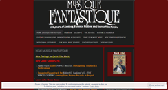 Desktop Screenshot of musiquefantastique.com
