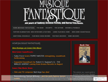 Tablet Screenshot of musiquefantastique.com